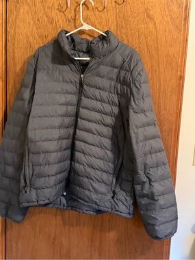 Men's Lightweight Quilted Puffer Jacket - Gray